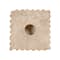 Hello Honey® 3.25" Decorative Marble & Travertine Candle Holder